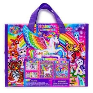 Lisa Frank Coloring & Activity Storage Case